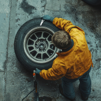 اورژانس لاستیک در تبریز | پنچرگیری سیار و تعویض لاستیک در محل – معین تایر